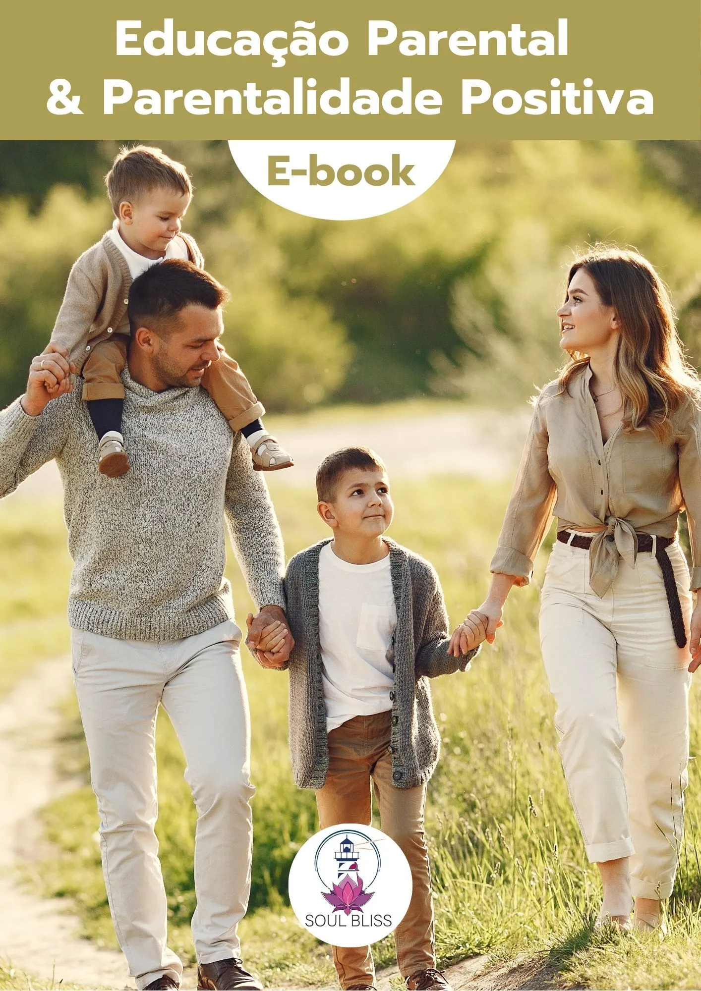Capa de Ebook Educação Parental e Parentalidade Positiva